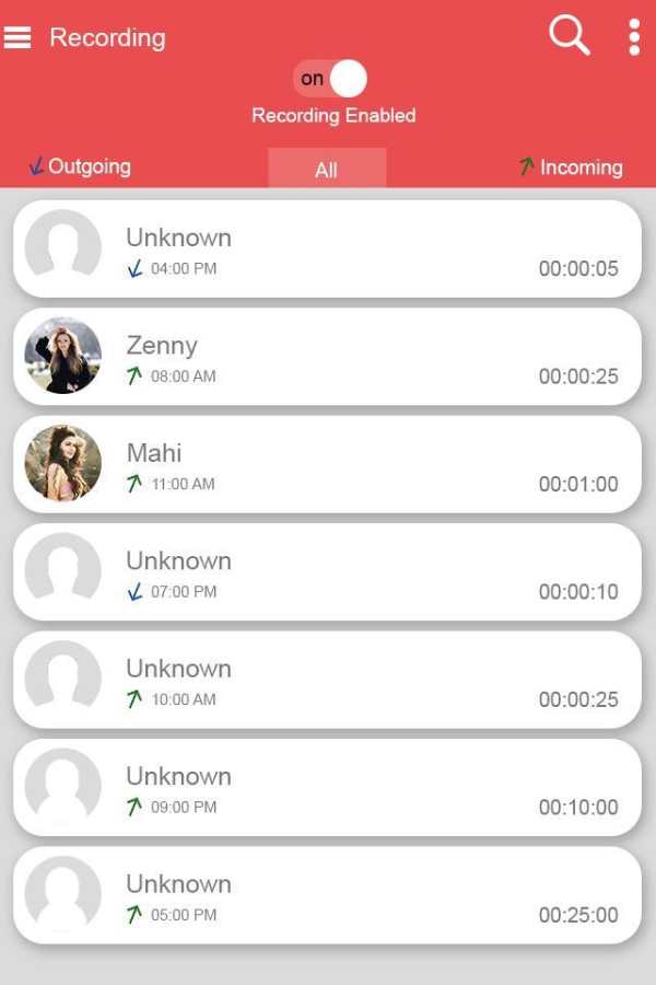 Automatic HD Call Recorder screenshot 3