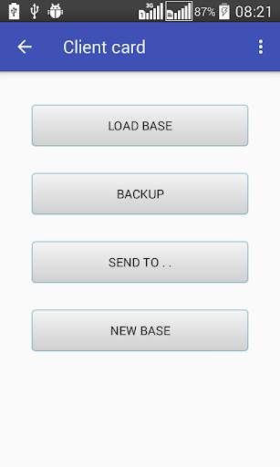 Client card screenshot 1
