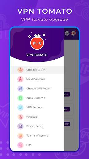 Tomato VPN -  Fast, Secure Unblock Sites VPN Proxy screenshot 5