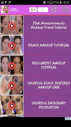 Girls Makeup Video Tutorial 2019 Step by Step👩💄 screenshot 8