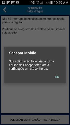 Sanepar Mobile screenshot 2