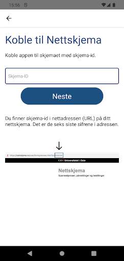 Nettskjema-Diktafon screenshot 1