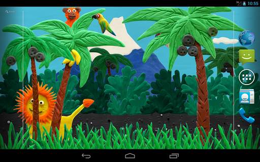 Jungle Live wallpaper Free 4 تصوير الشاشة