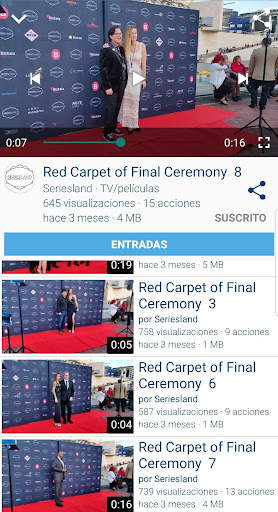 videmic: event app screenshot 2