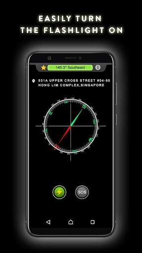 Compass Flashlight screenshot 3