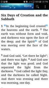 Holy Bible Revised Standard Version Catholic Edit screenshot 1