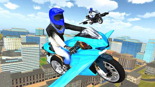 Flying Motorbike Simulator screenshot 7