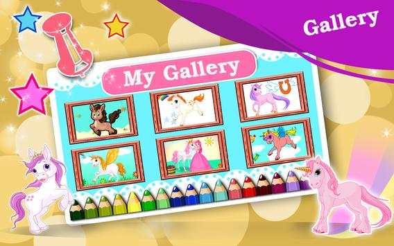 Little unicorns Coloring Book screenshot 7