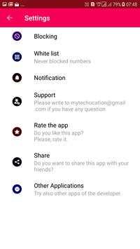 Call Blocker - Calls Blacklist screenshot 4