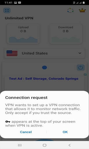 Unlimited VPN - Fast Free VPN & Free Security screenshot 3