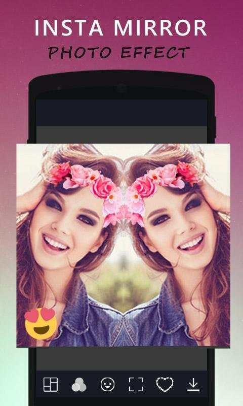 Insta Mirror Photo Effect 1 تصوير الشاشة