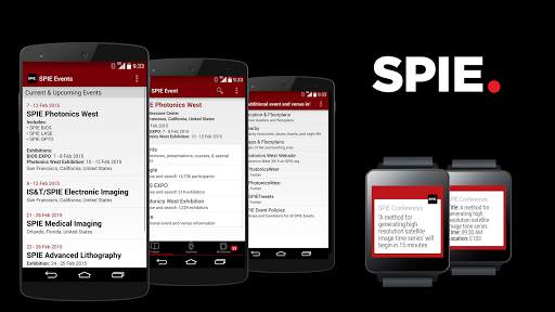 SPIE Conferences screenshot 1