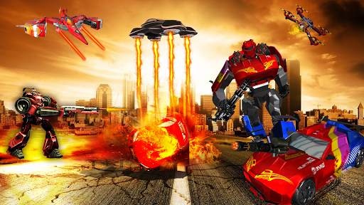 Robot Car Drone Transform: Rob screenshot 3