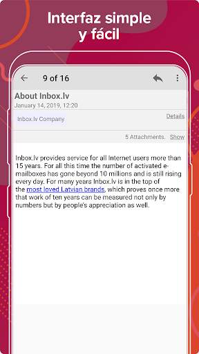 Inbox.lv screenshot 6
