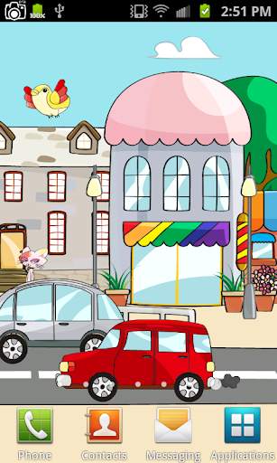 Cartoon City Live Wallpaper screenshot 6
