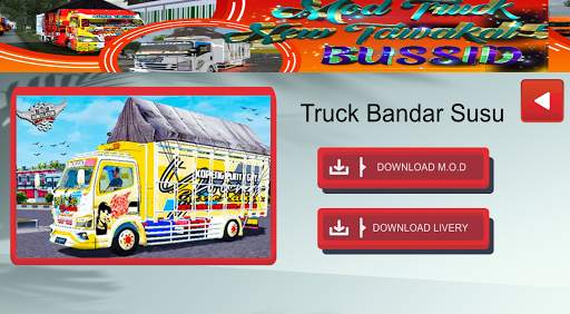 Mod Bussid Truk New Tawakal 5 screenshot 3