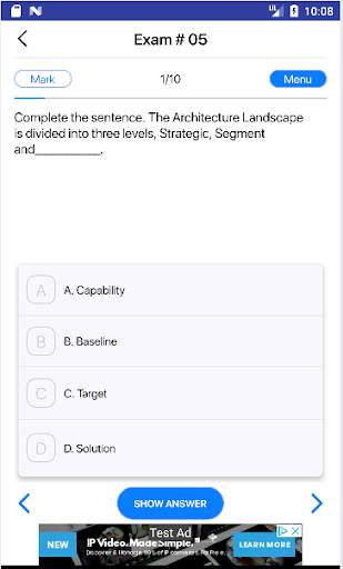 TOGAF 9 Combined Part 1 and Part 2 practice exams screenshot 4