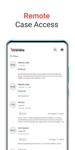 VCardia by Tricog screenshot 2