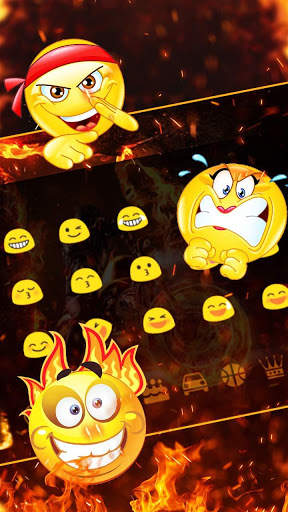 Fire Bike Racing Keyboard Theme screenshot 3