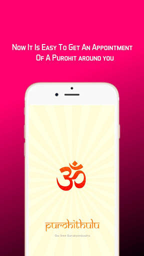 Purohithulu - Purohit Booking Pro screenshot 1