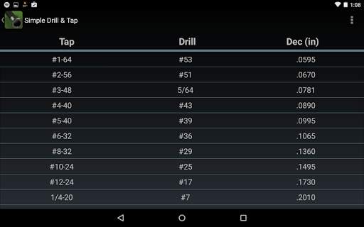 Simple Drill & Tap Free screenshot 9