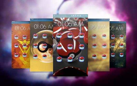 Pattern lock for Pokemon go screenshot 1