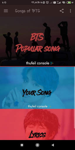 Songs Of BTS Offline screenshot 3