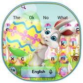 Easter Bunny Keyboard Theme 10001002