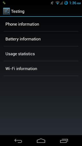 Advanced Signal Status screenshot 3