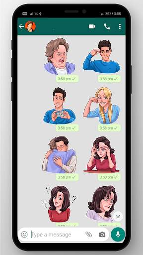 Fan Made Friends TV Show Stickers For WhatsApp screenshot 1
