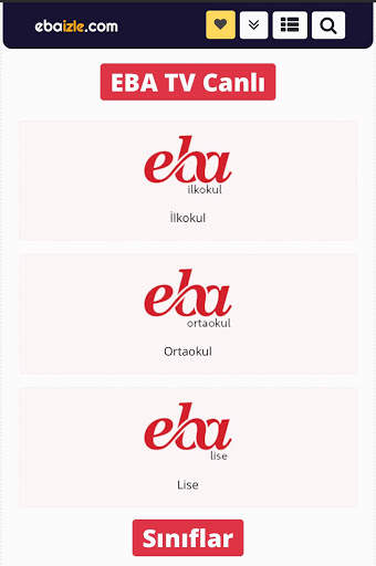 EBA TV canlı izle - Online Eğitim screenshot 2