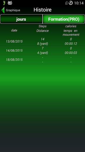 Podomètre 2,0 screenshot 4