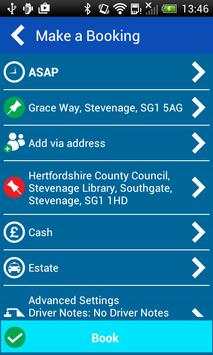 Stevenage Taxis screenshot 3