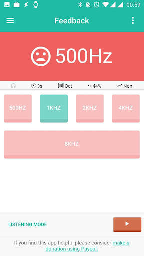 Audio Training EQ and Feedback screenshot 4