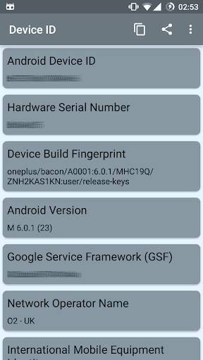 Device ID (Mobile and Watch) screenshot 1
