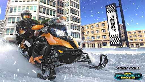 Drive Snowmobile Simulator screenshot 2