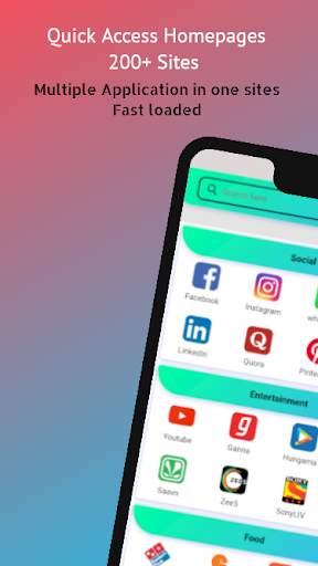 Lite US Browser - Private, Secure & Fast Bravzer screenshot 1