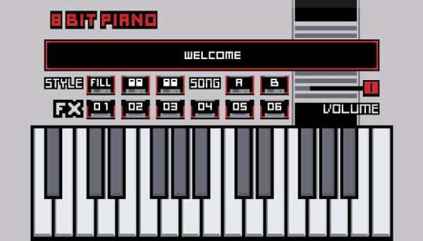 8 Bit Piano screenshot 1