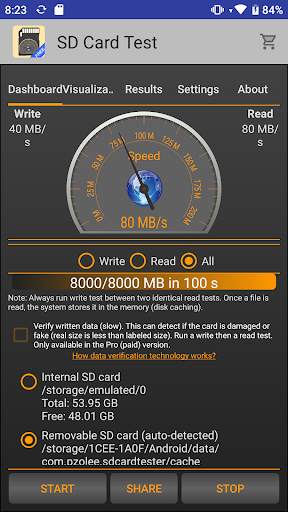 SD Card Test screenshot 1