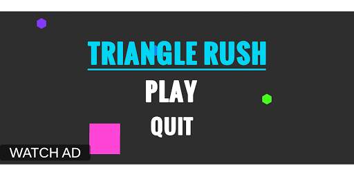 TRIANGLE RUSH : Endless Game screenshot 4