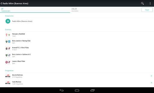 TuneIn Radio Pro screenshot 17