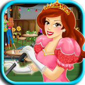 Royal Princess Party Clean up icon