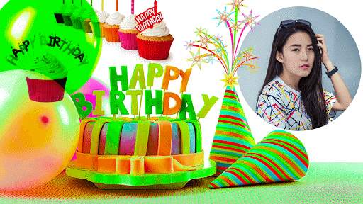 Birthday Photo Frame Editor screenshot 2