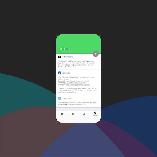 TouchBar for Android Pro screenshot 8
