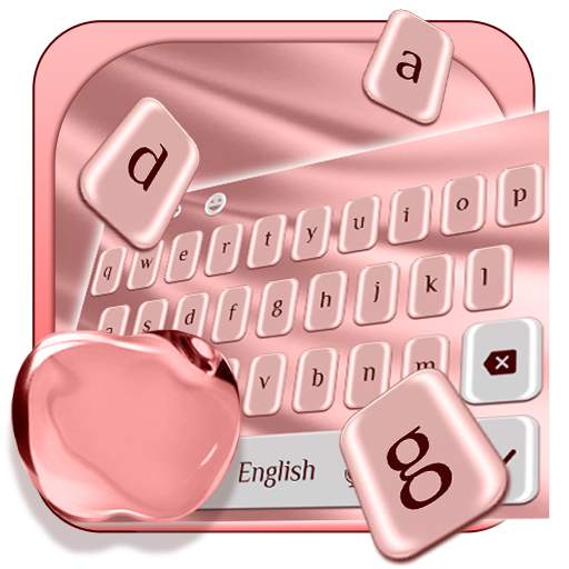 Velveteen Rosy Apple Keyboard Theme 10001003