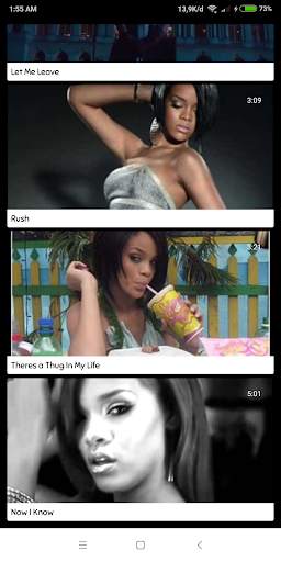 Rihanna Top Music Video screenshot 4