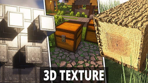 3D Texture Pack for Minecraft screenshot 1