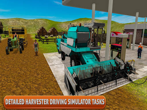 Real Farm Harvester 3D screenshot 3