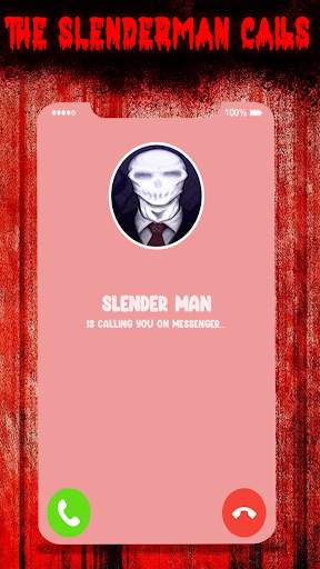 Slender Man Video call screenshot 6