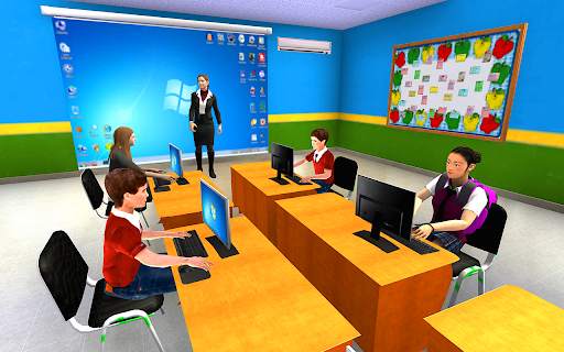 Virtual High School Simulator: Super Girl & Boy 21 screenshot 11